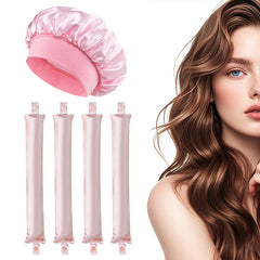 Heatless Hair Curler Set — Satin Overnight Curls