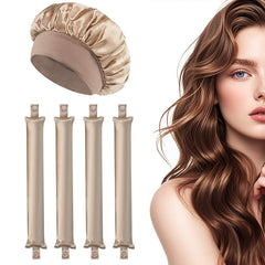 Heatless Hair Curler Set — Satin Overnight Curls